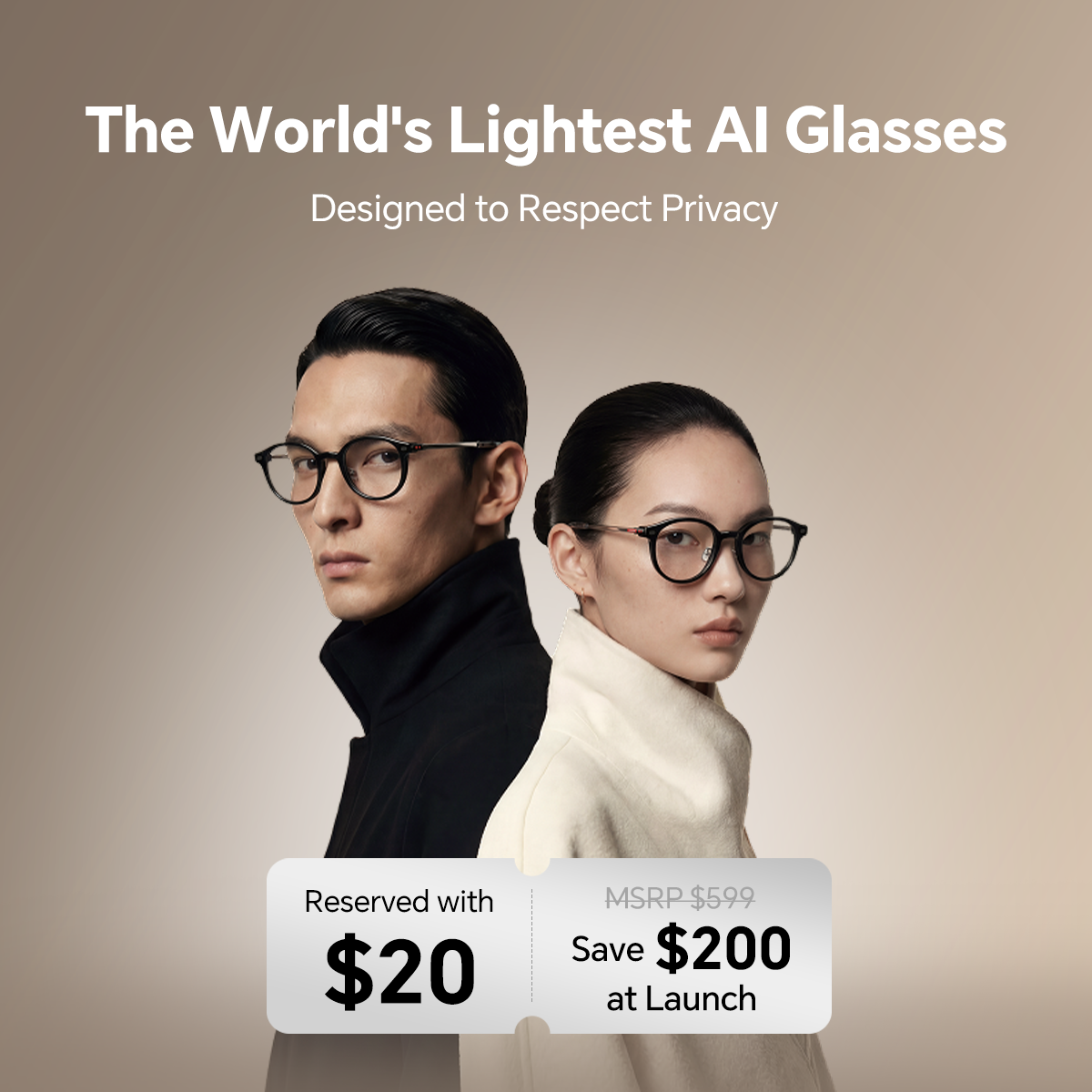 NIMO HOLO-Optical Glasses — Deposit Reservation
