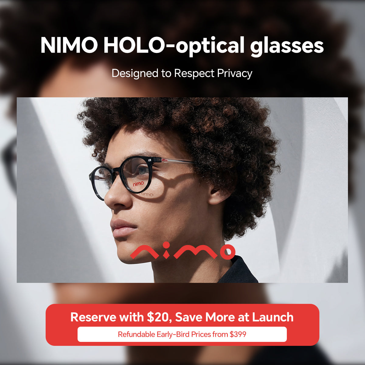 NIMO HOLO-Optical Glasses — Deposit Reservation