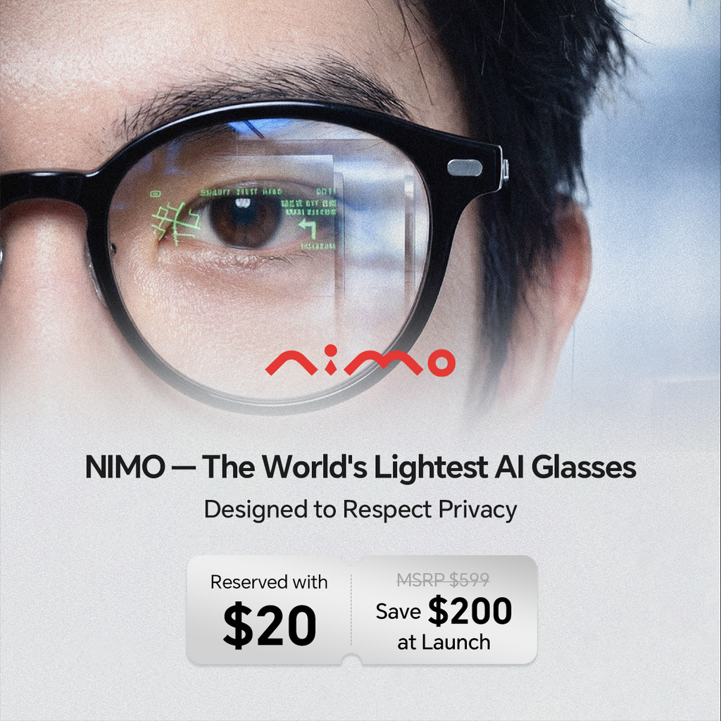 NIMO HOLO-Optical Glasses — Deposit Reservation